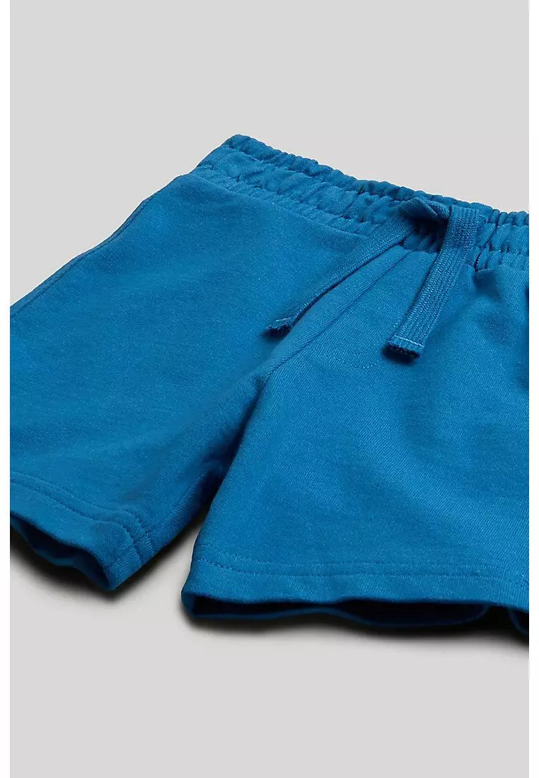 Blue Lion Shorts and T-Shirt Outfit