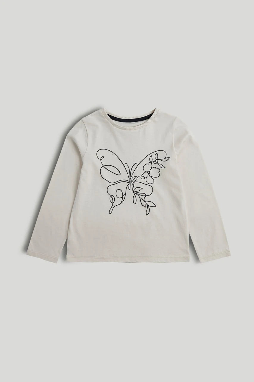 Butterfly Long-Sleeved T-Shirt