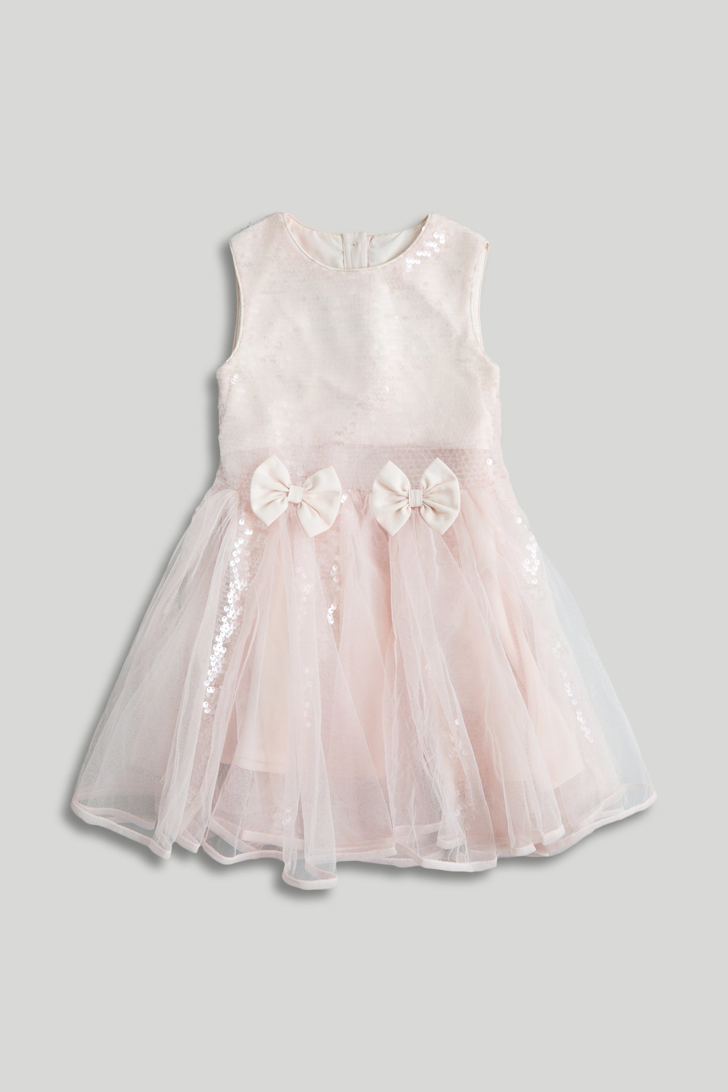 Pink Sequin Occasion Dress
