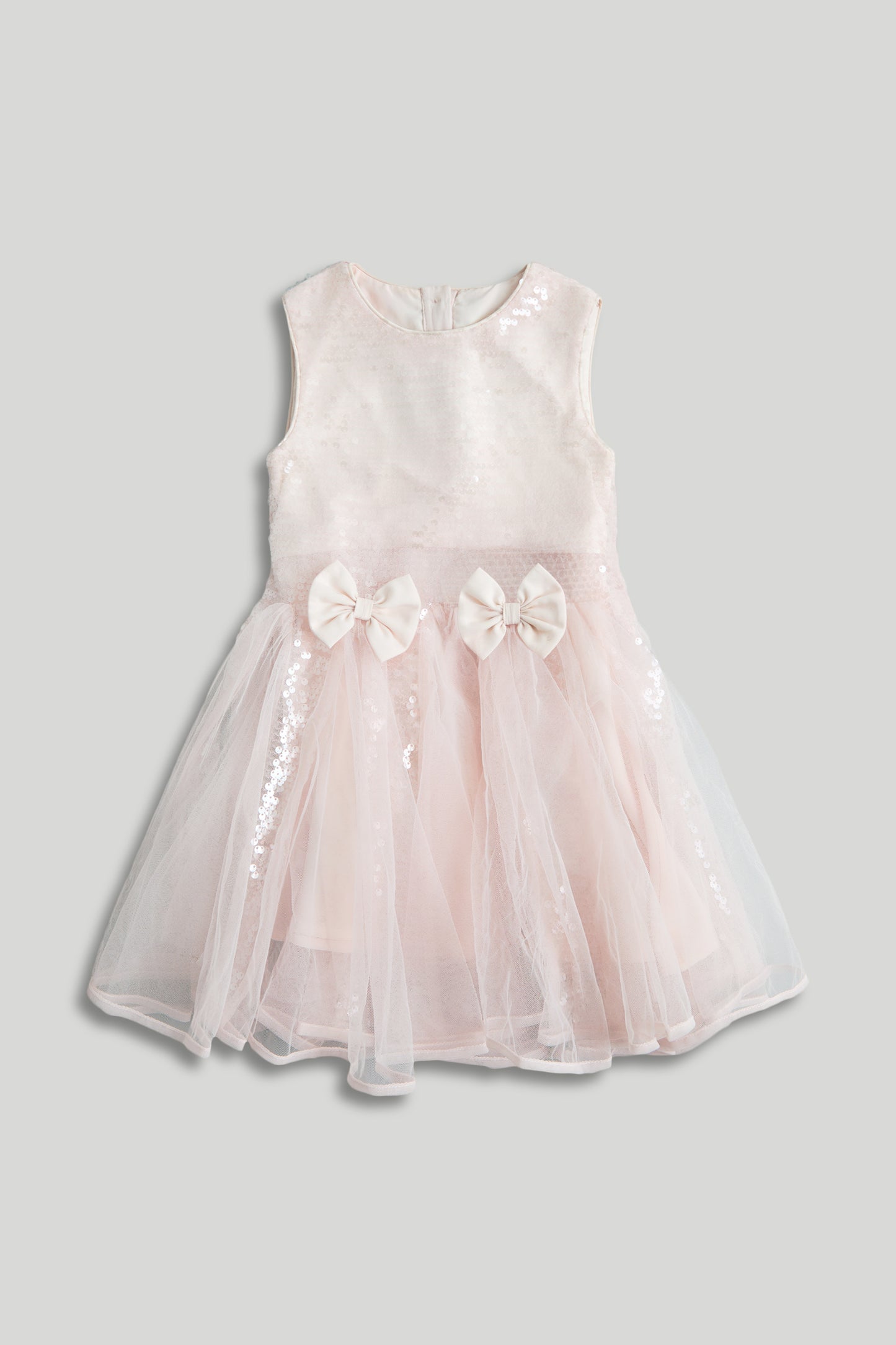 Pink Sequin Occasion Dress