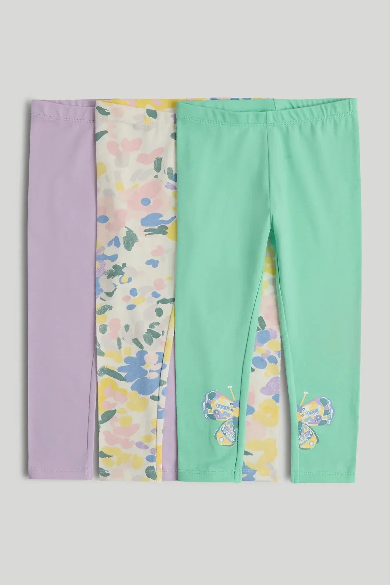 3 Pack Butterfly Leggings