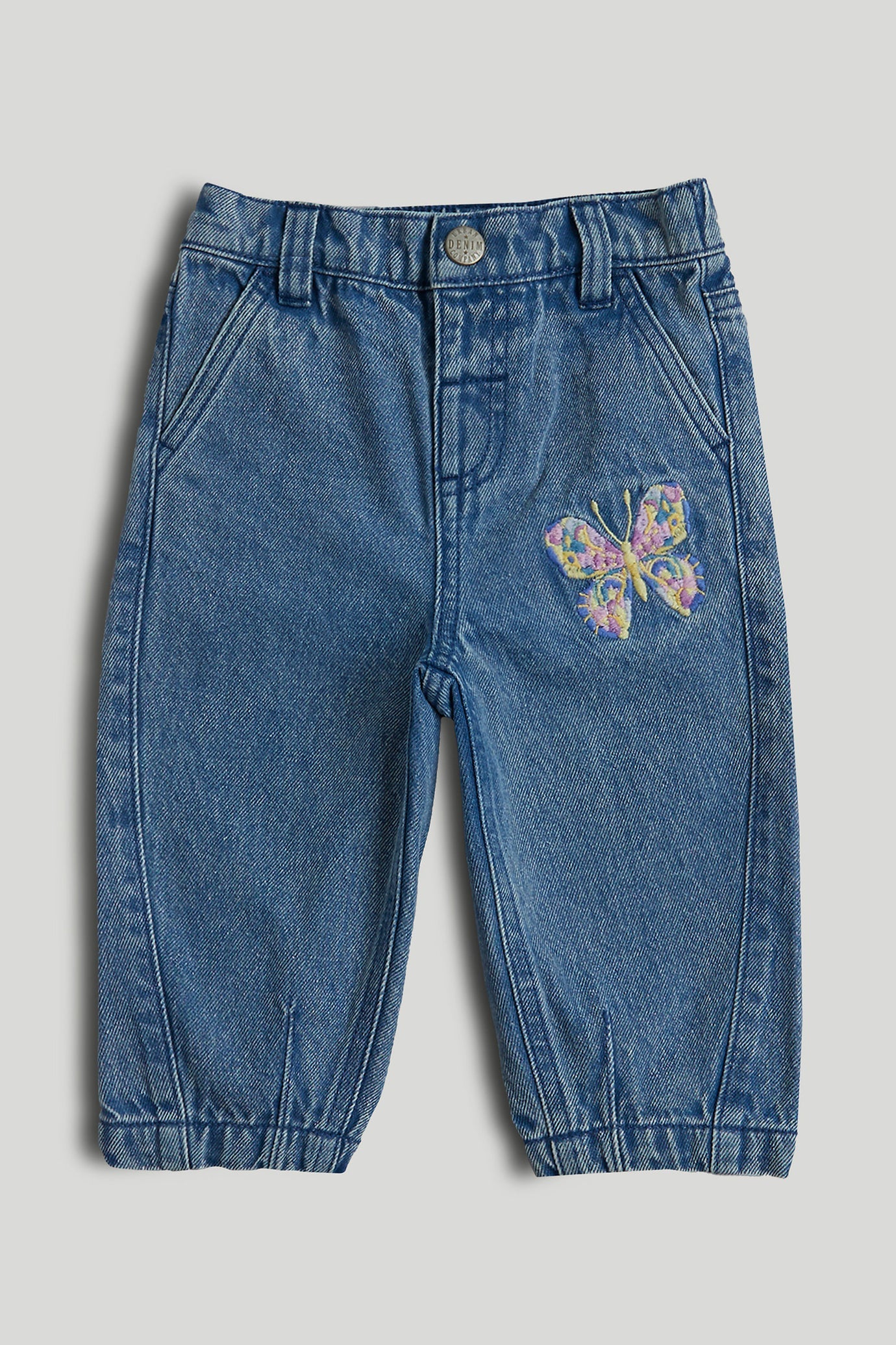 Barrel Leg Denim Jeans