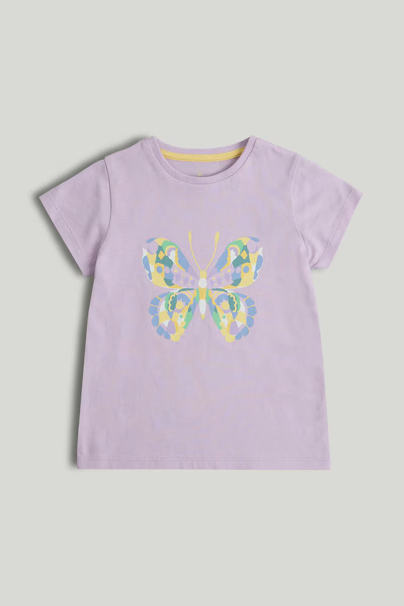 Lilac Butterfly T-Shirt