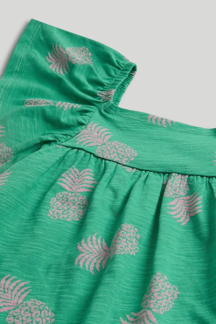 Green Top and Trousers Outfit