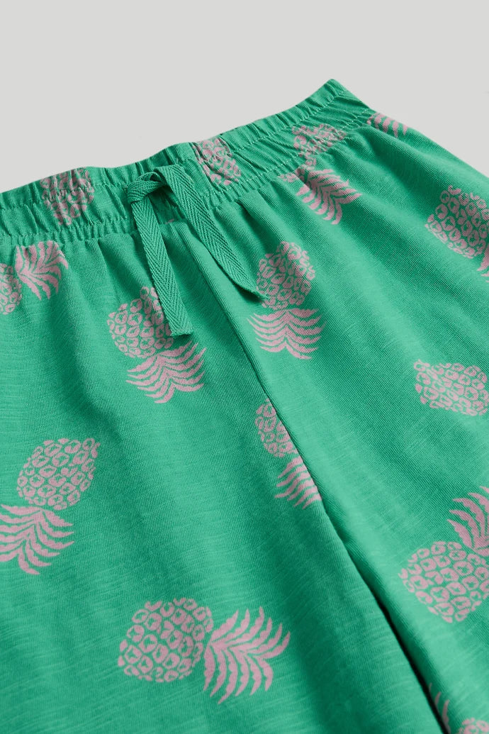 Green Top and Trousers Outfit