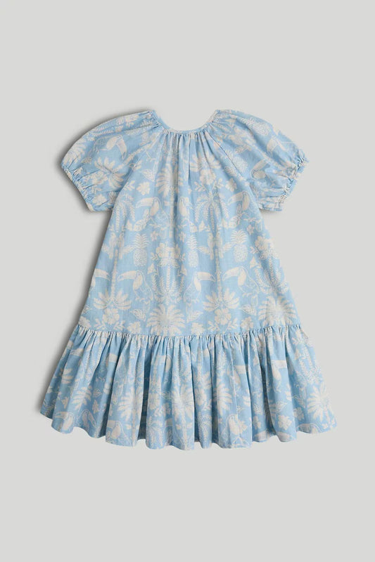 Blue Cotton Dress