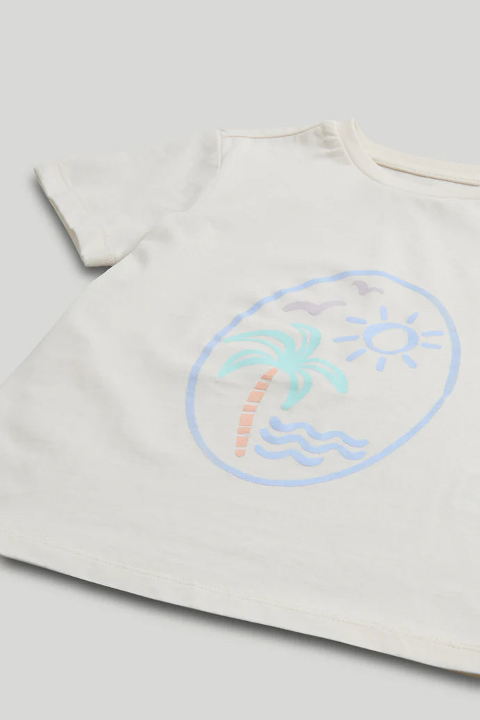 Tropical Shirt and T-Shirt Set