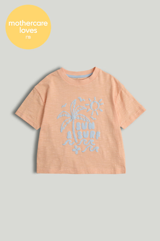 Sun and Surf Oversized T-Shirt