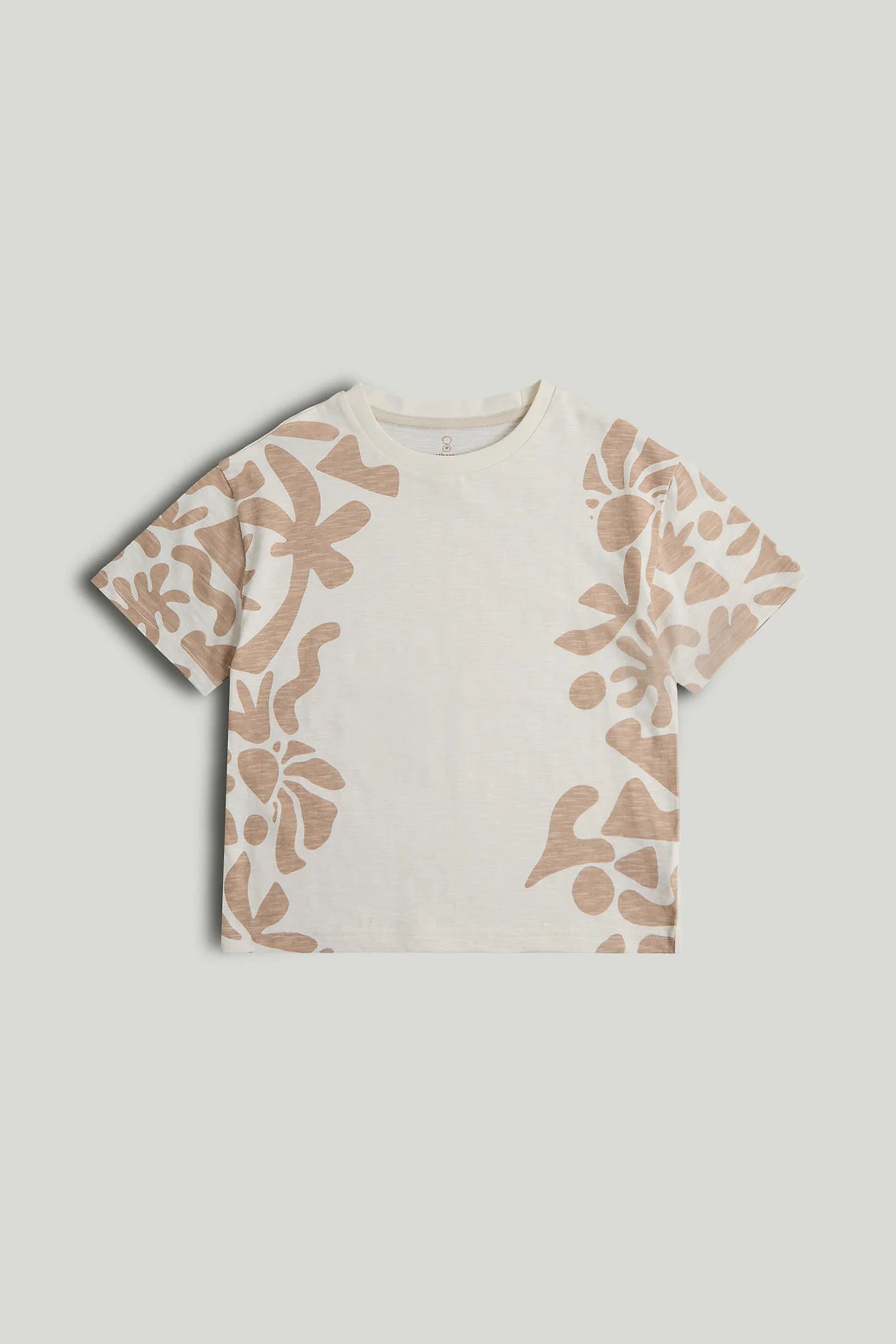 Beige Palm T-Shirt