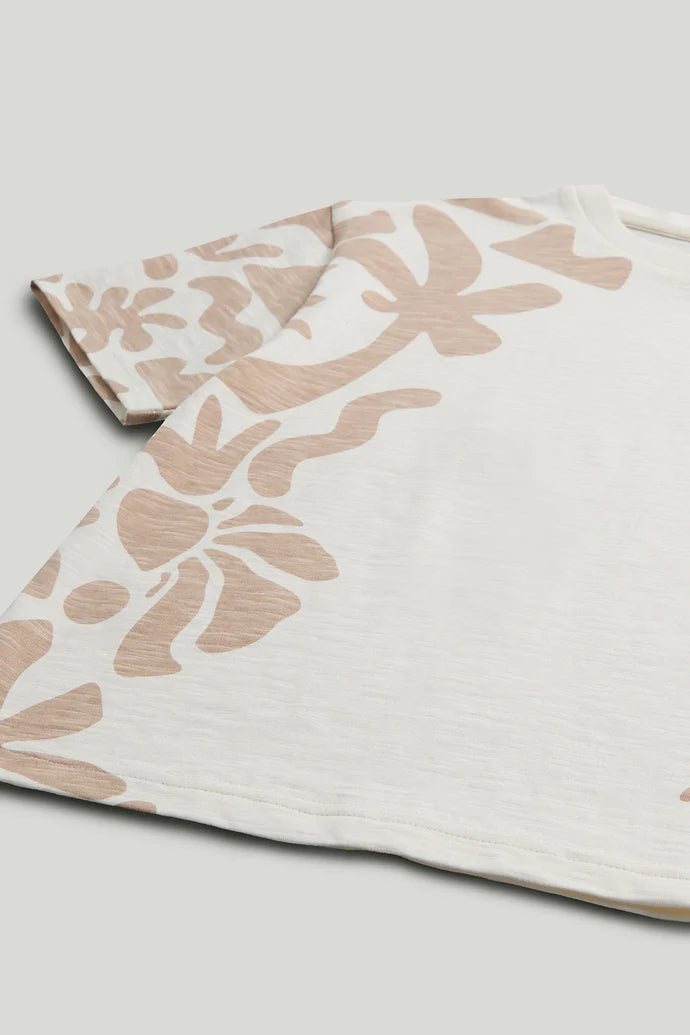 Beige Palm T-Shirt