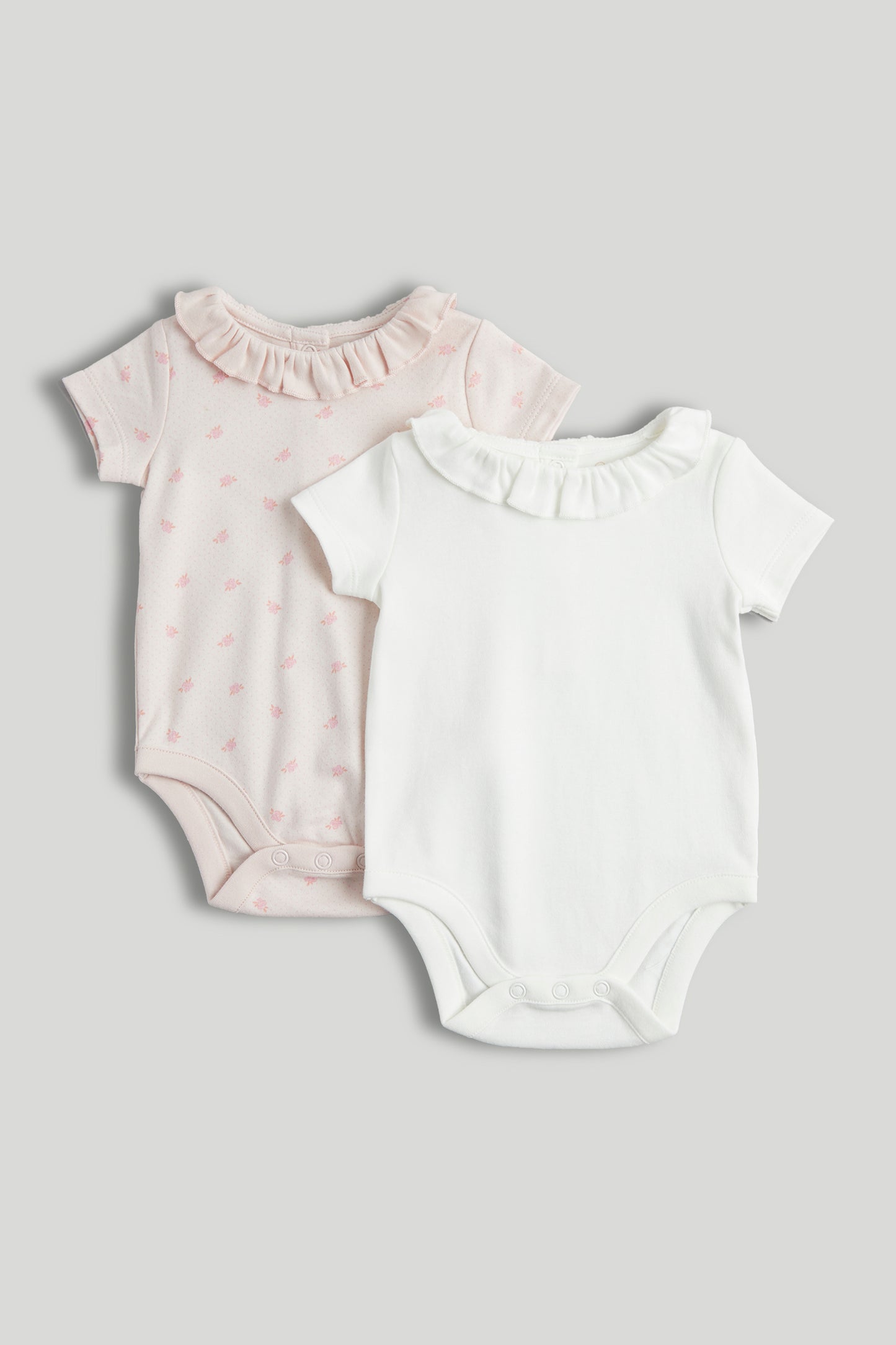 2 Pack My First Pink Bodysuits