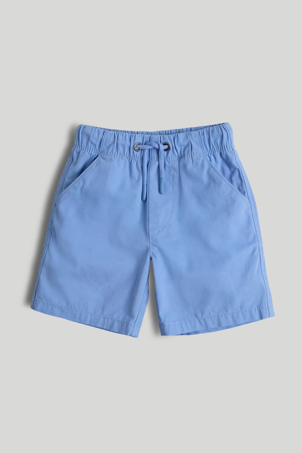 Blue Canvas Shorts