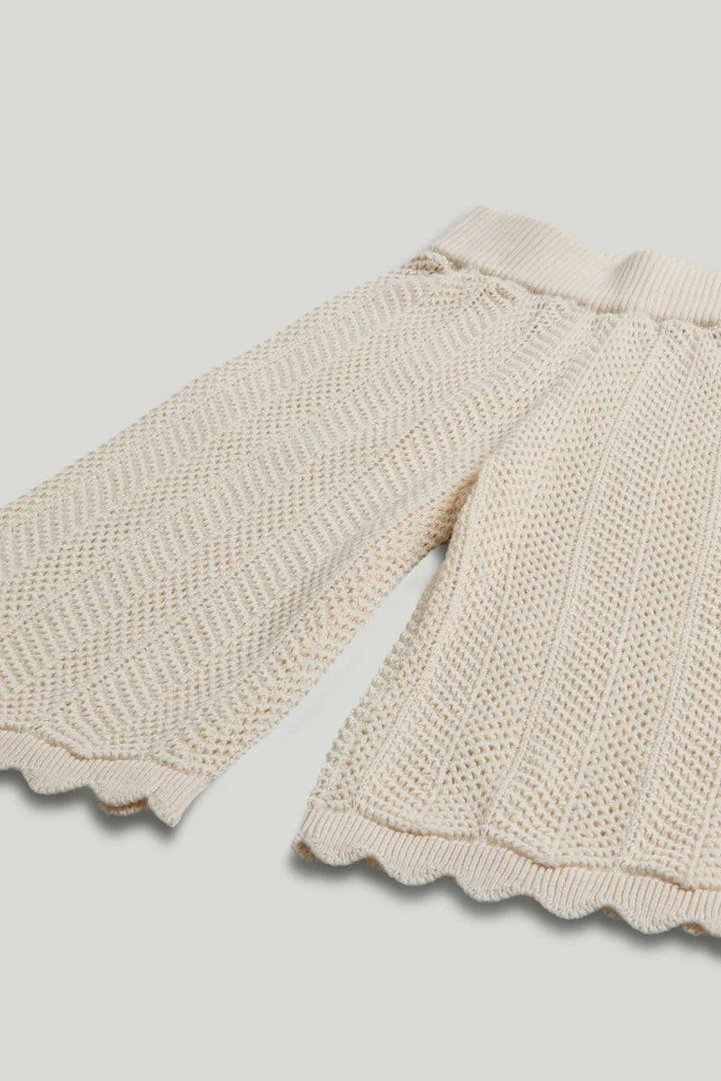 Knitted Trousers and Top Outfit
