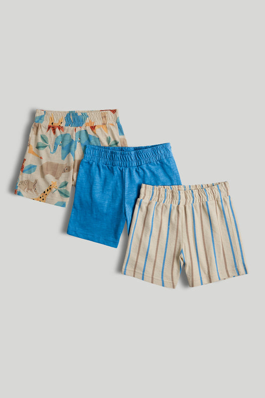3 Pack Jersey Shorts