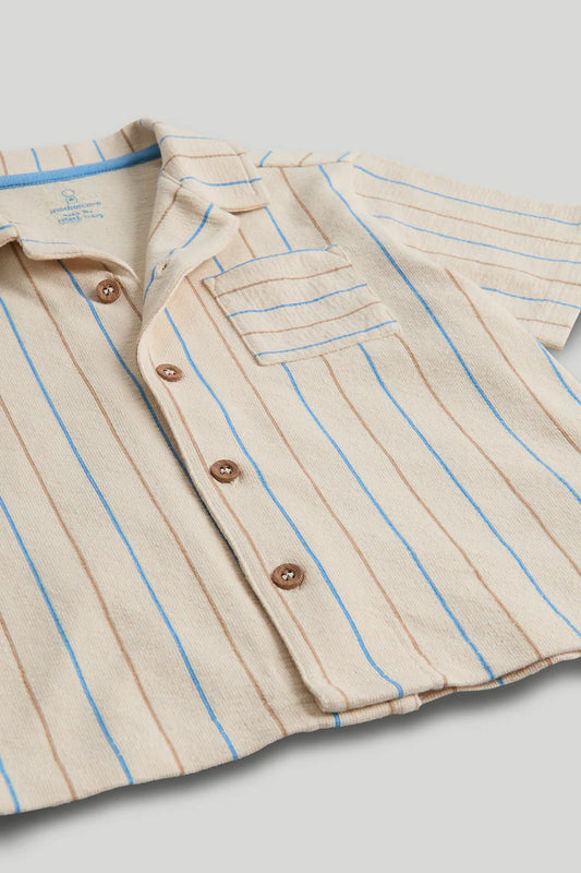Striped Cotton Jersey Shirt