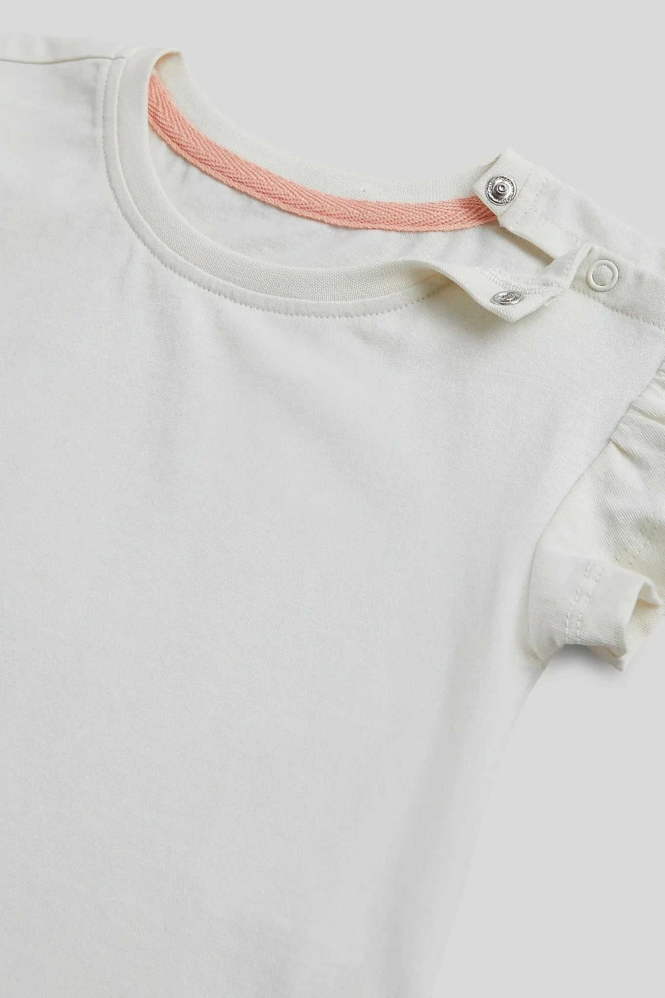 Peach Dungarees and T-Shirt Outfit