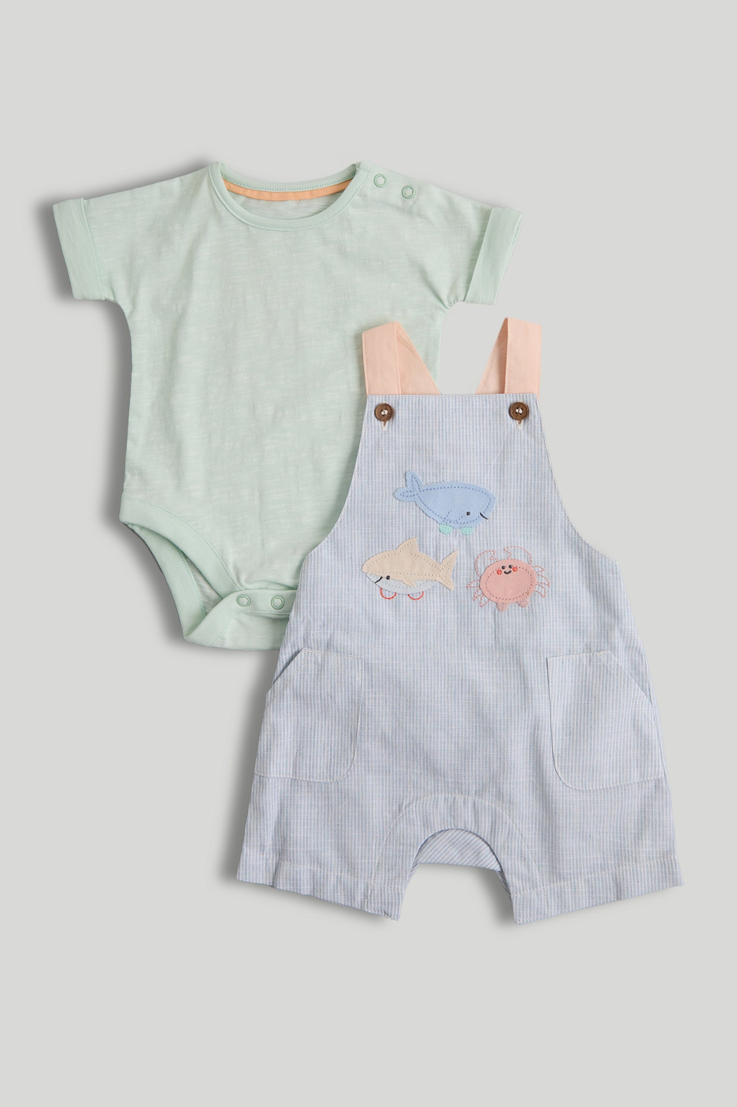 Sea Life Bibshorts And Bodysuit Outfit