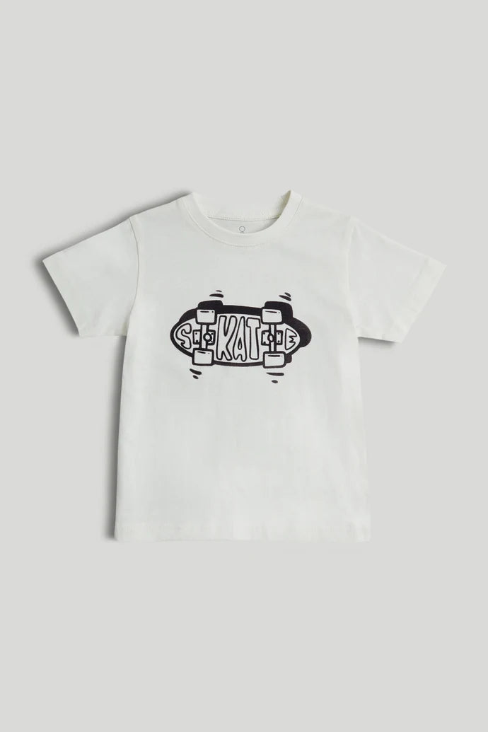 Denim Shirt and T-Shirt Set