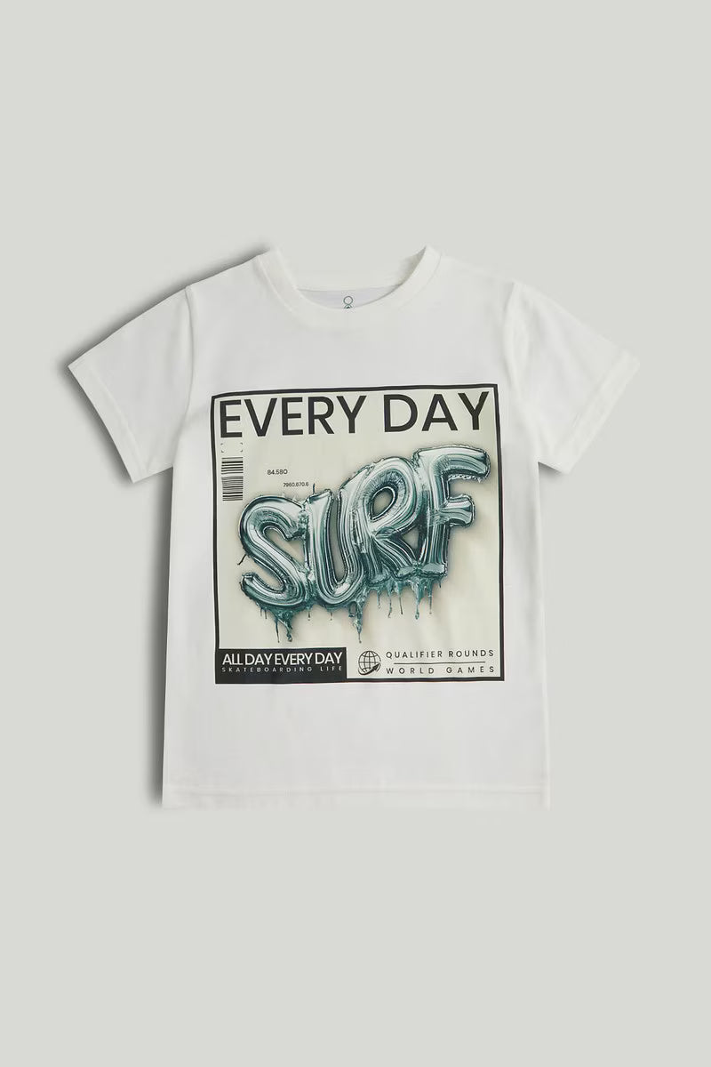 White Surf T-Shirt