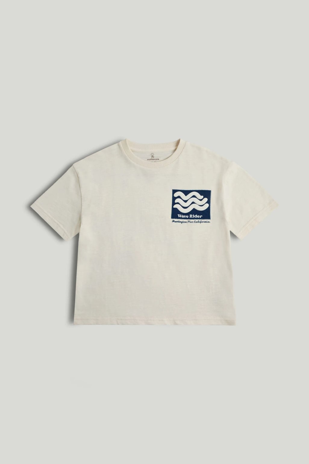 Cream Wave T-Shirt