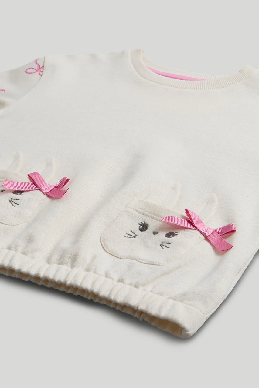 Bunny Sweatshirt and Joggers Outfit