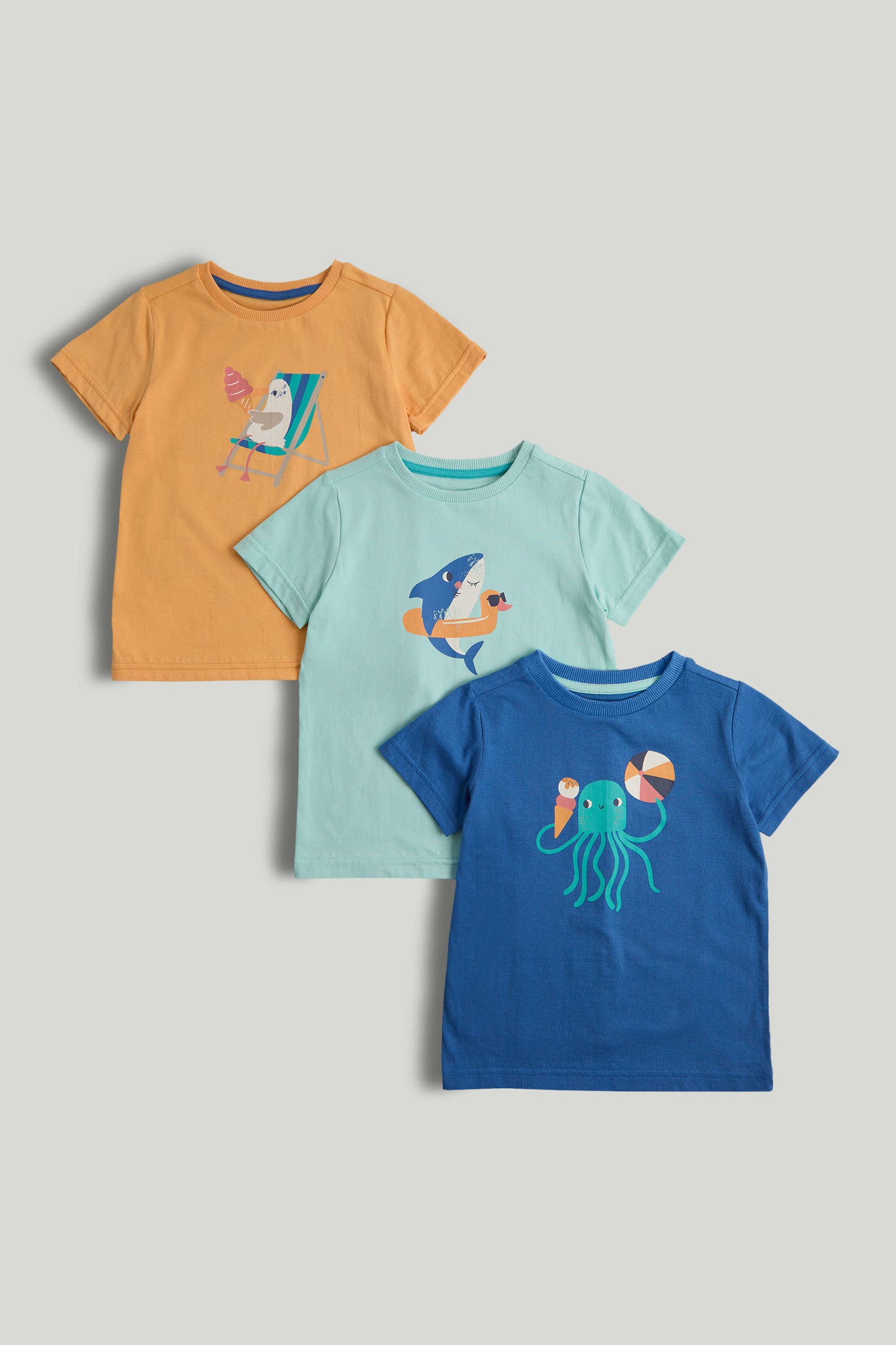 3 Pack Beach Life T-Shirts