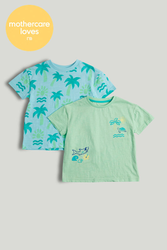 2 Pack Beach T-Shirts
