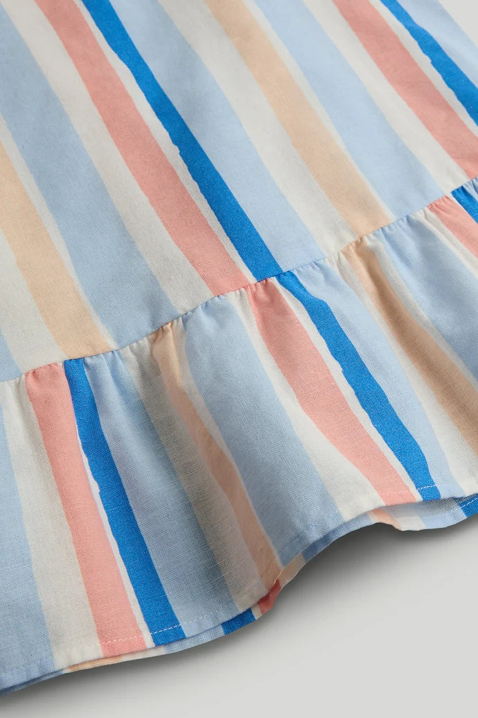 Striped Seersucker Dress