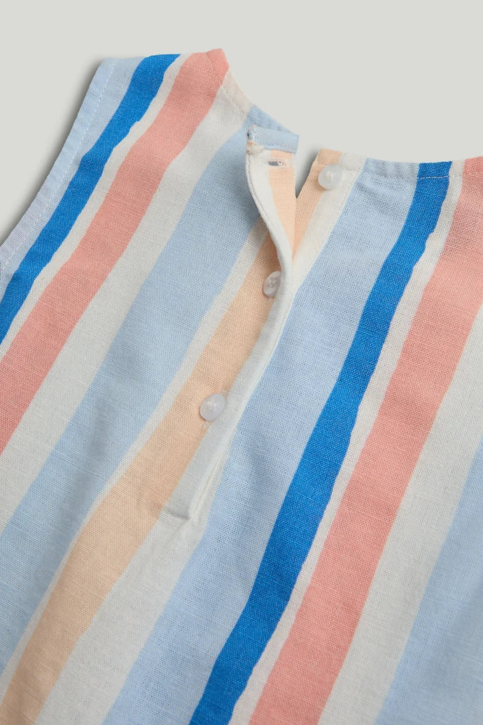 Striped Seersucker Dress