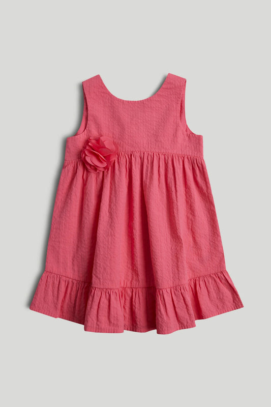 Pink Tiered Dress