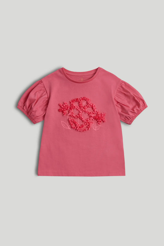 Pink Tropical Flower T-Shirt