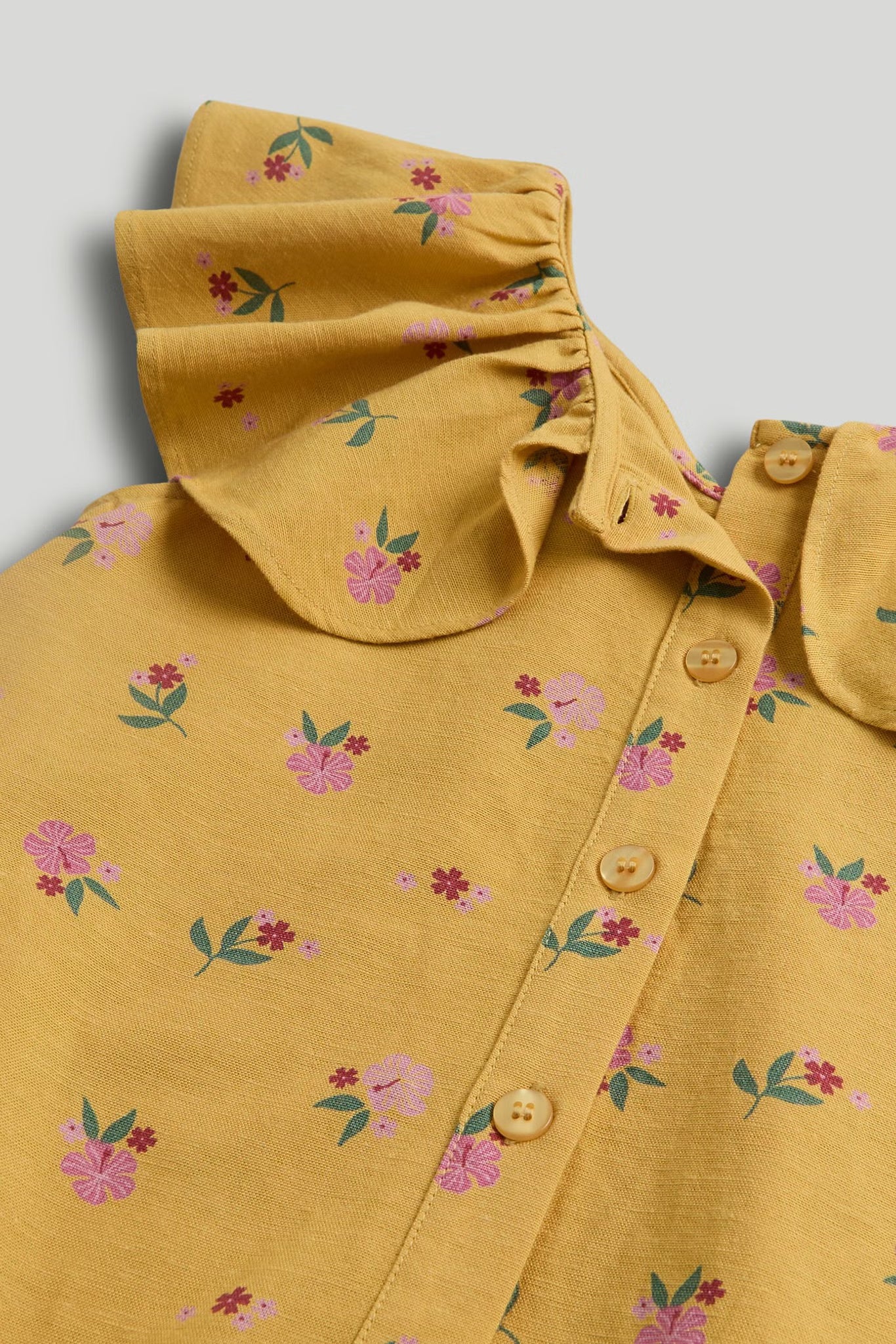 Mustard Flower Blouse
