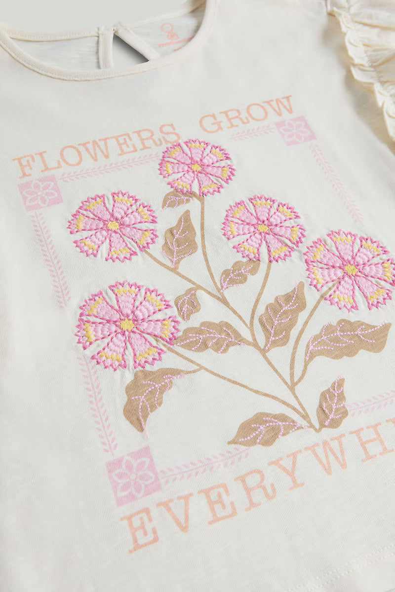 3 Pack Flower T-Shirts
