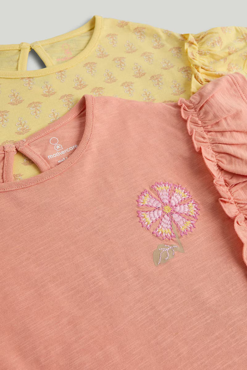 3 Pack Flower T-Shirts