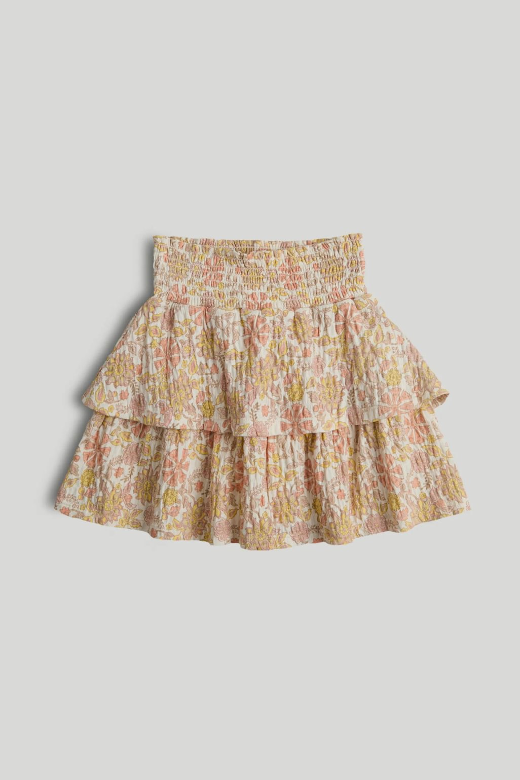 Floral Tiered Skirt