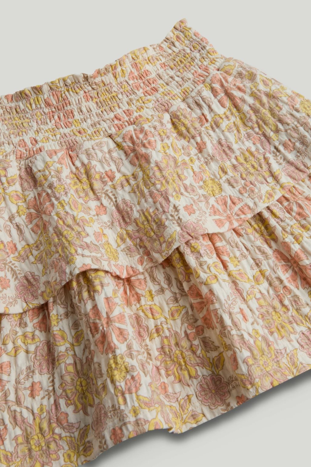 Floral Tiered Skirt