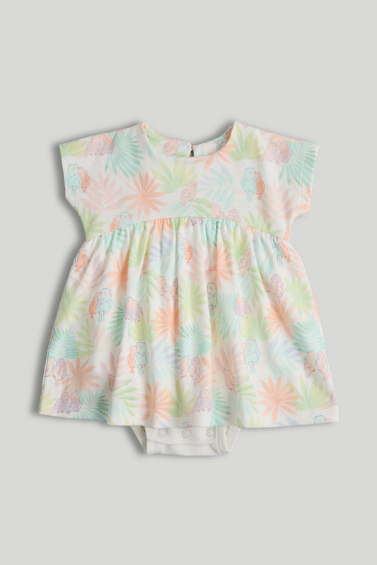 Tropical Romper Dress