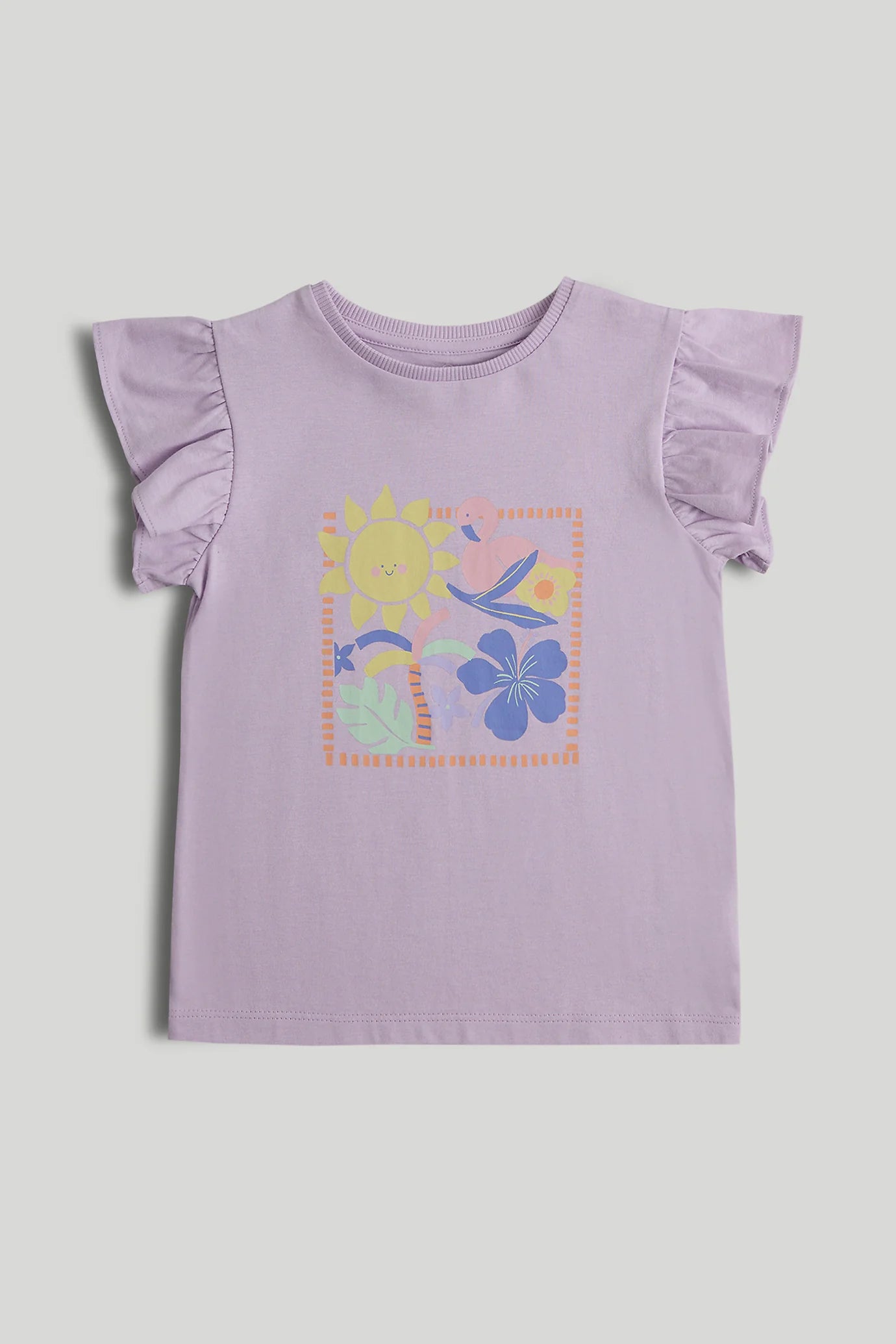 Lilac Tropical T-Shirt