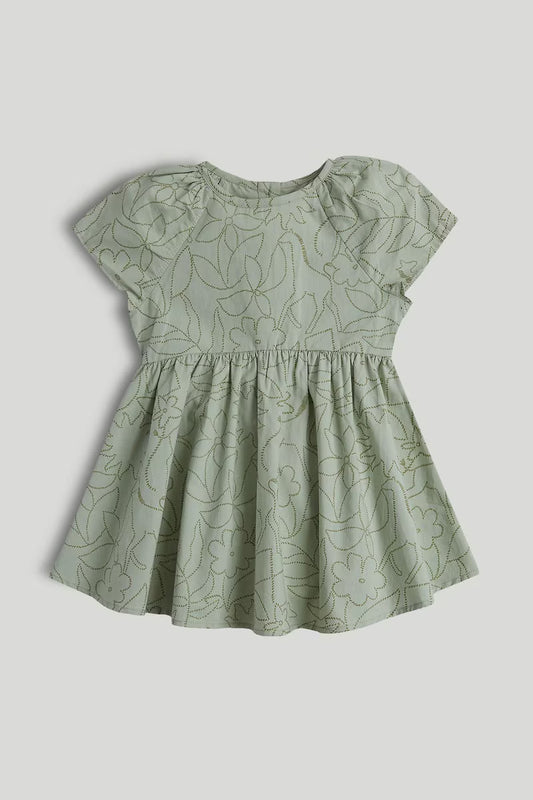 Green Cotton Dress