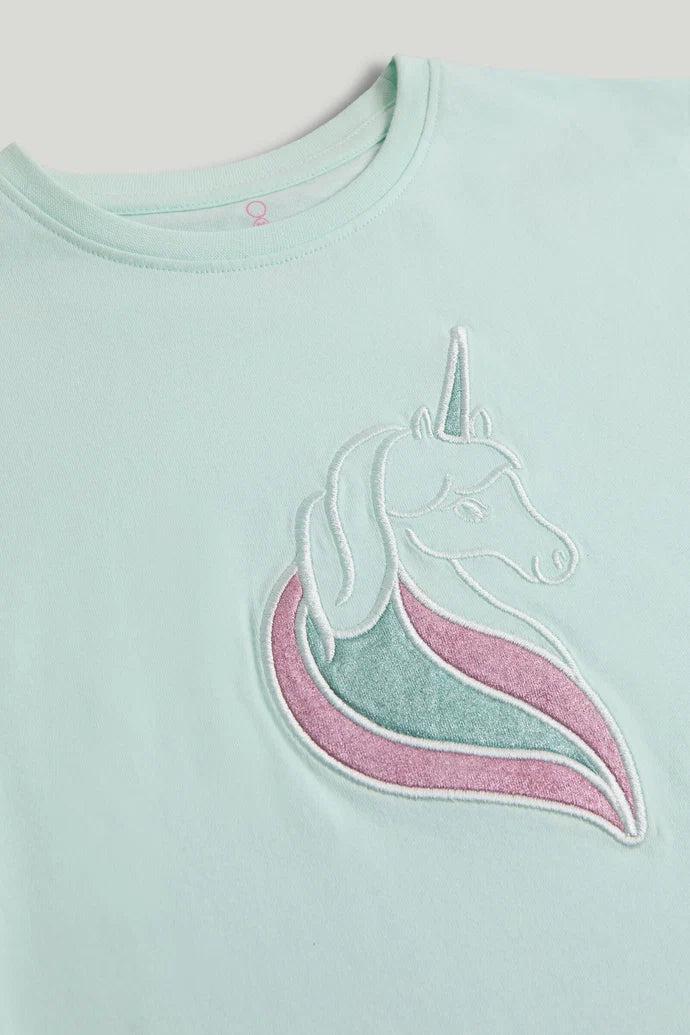 Party Horse T-Shirt and Leggings Outfit