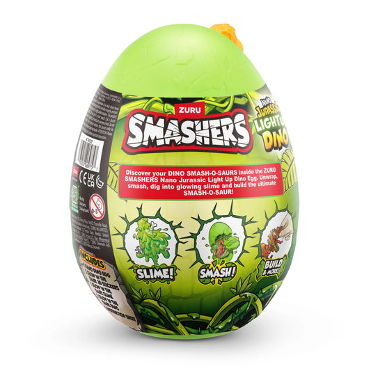 Zuru Smashers Jurassic Nano Light-Up Dino Egg