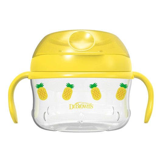 Dr Brown Toddler Snack Cup-Yellow