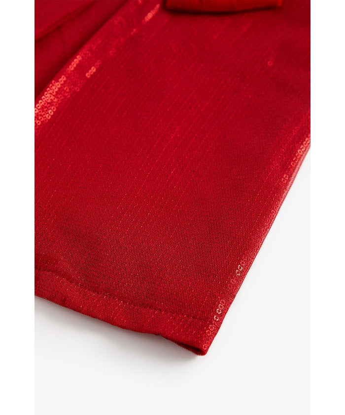 Girls Sleevless Red Dress