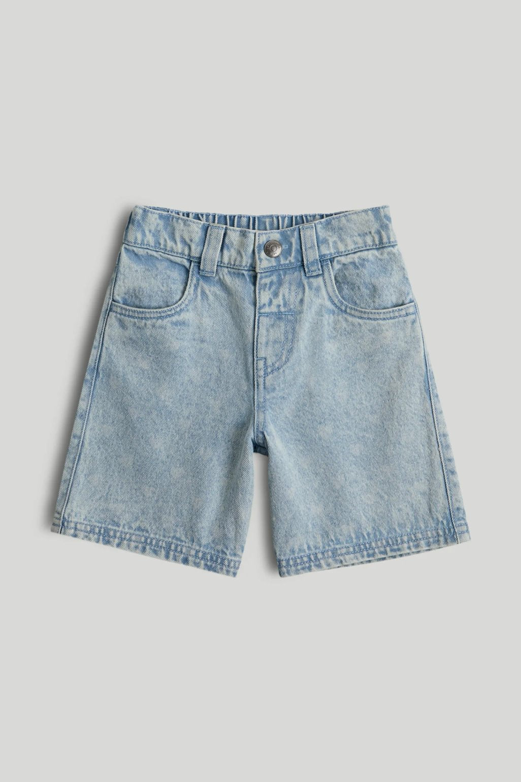 Denim Bermuda Shorts