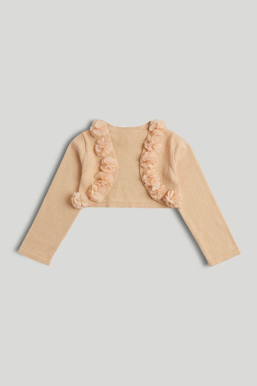 Pointelle Bolero Cardigan