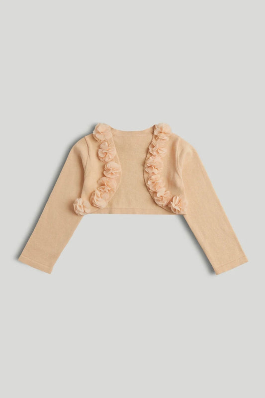 Pointelle Bolero Cardigan