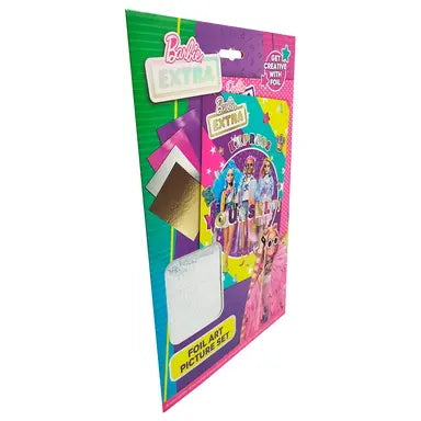 Barbie Extra Foil Art Picture Set