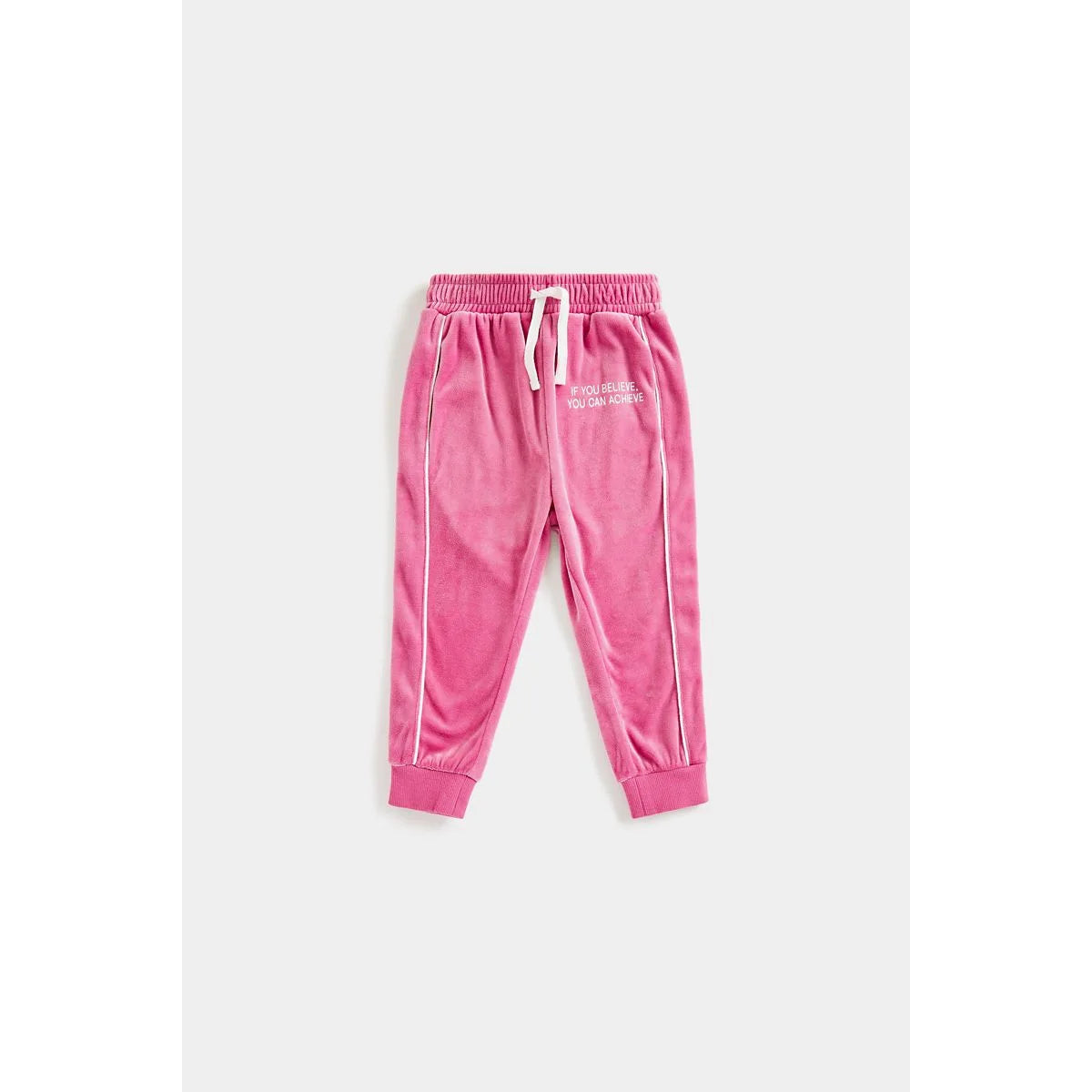 Pink Hooded Tracksuit Set