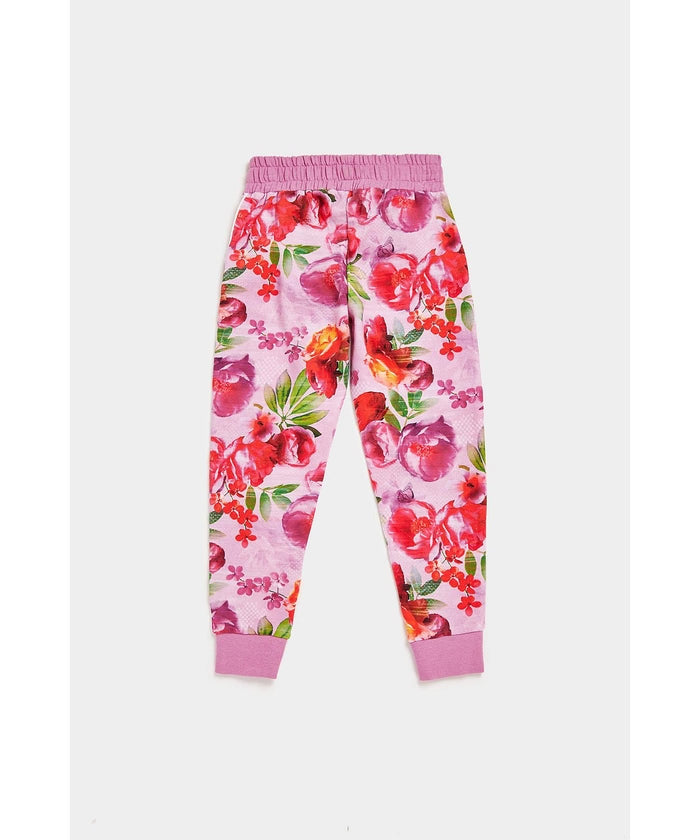 Youth Floral Print Leggings