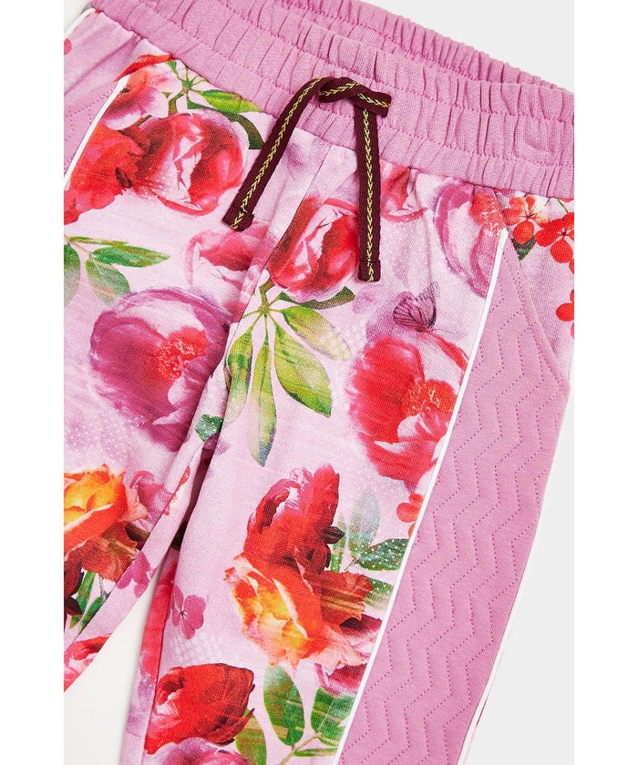 Youth Floral Print Leggings